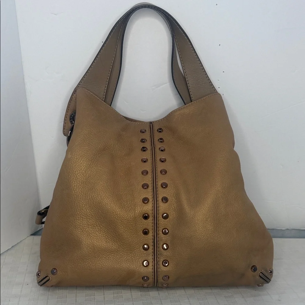 Michael Kors Astor Studded Leather Carryall Large Tote Bag